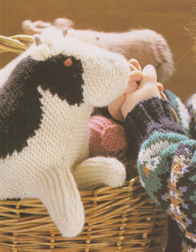 Farmyard Animal Toys Knitting Patterns - Etsy