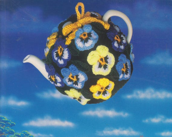 Pansy and Roller Boot Tea Cosy Knitting Patterns