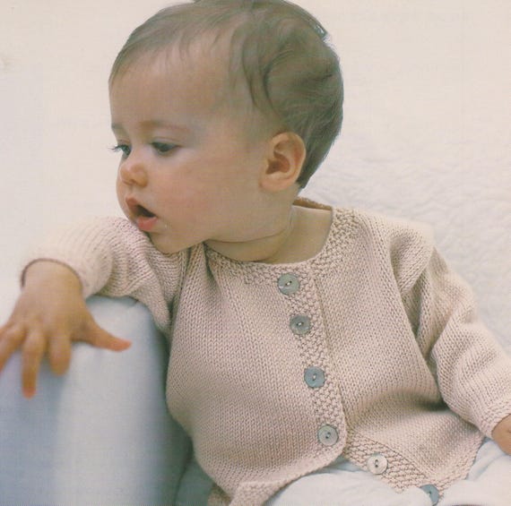 Pink Princess Baby Cardigans and Jumpers Knitting Patterns