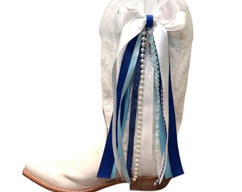 Bootstrikken Weatherford Roos Blue Gameday met kangoeroebedel