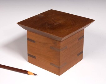 Mahogany Angle Top Box 220