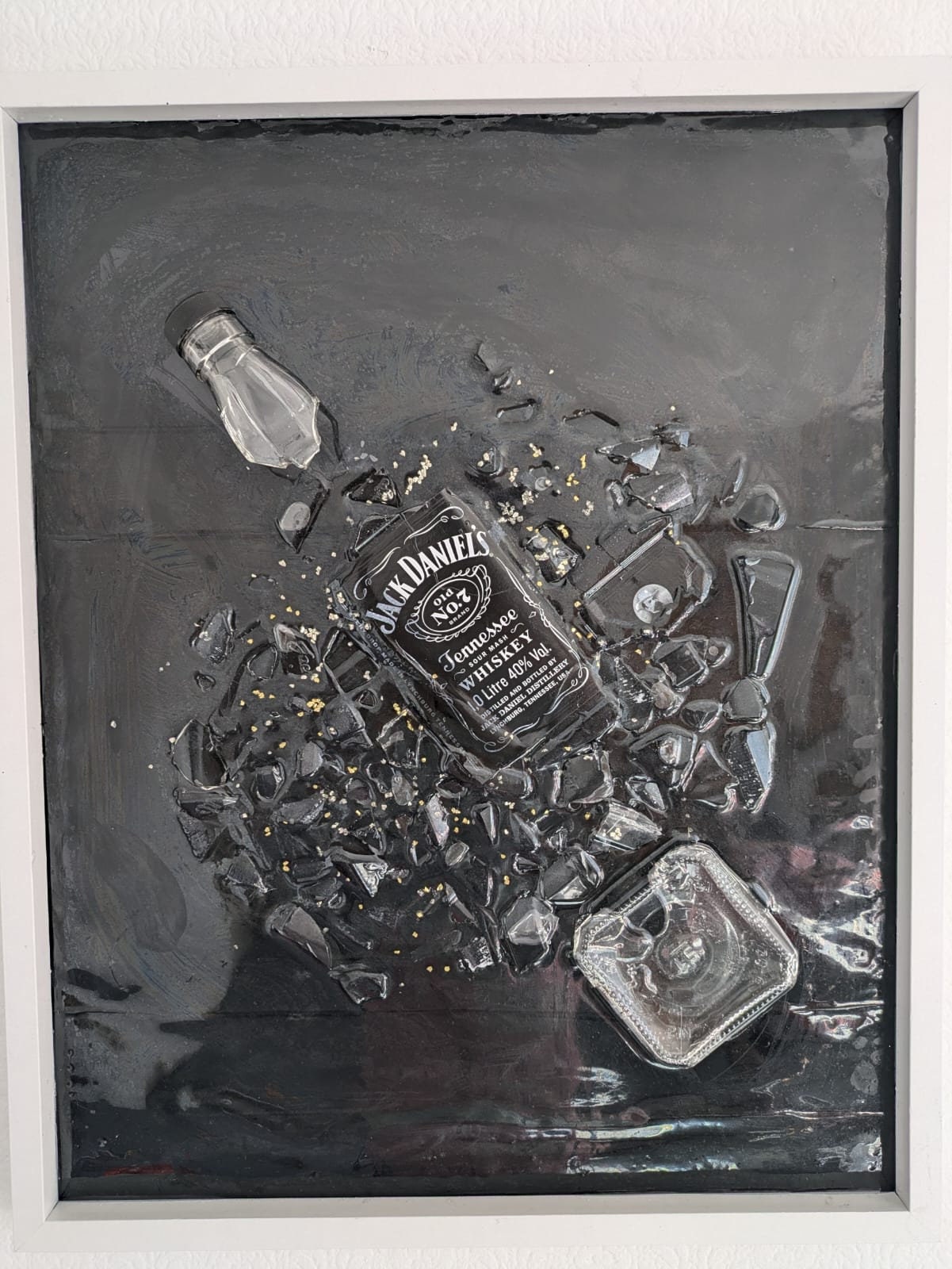 Resin Bottle Art Jack Daniels - Etsy