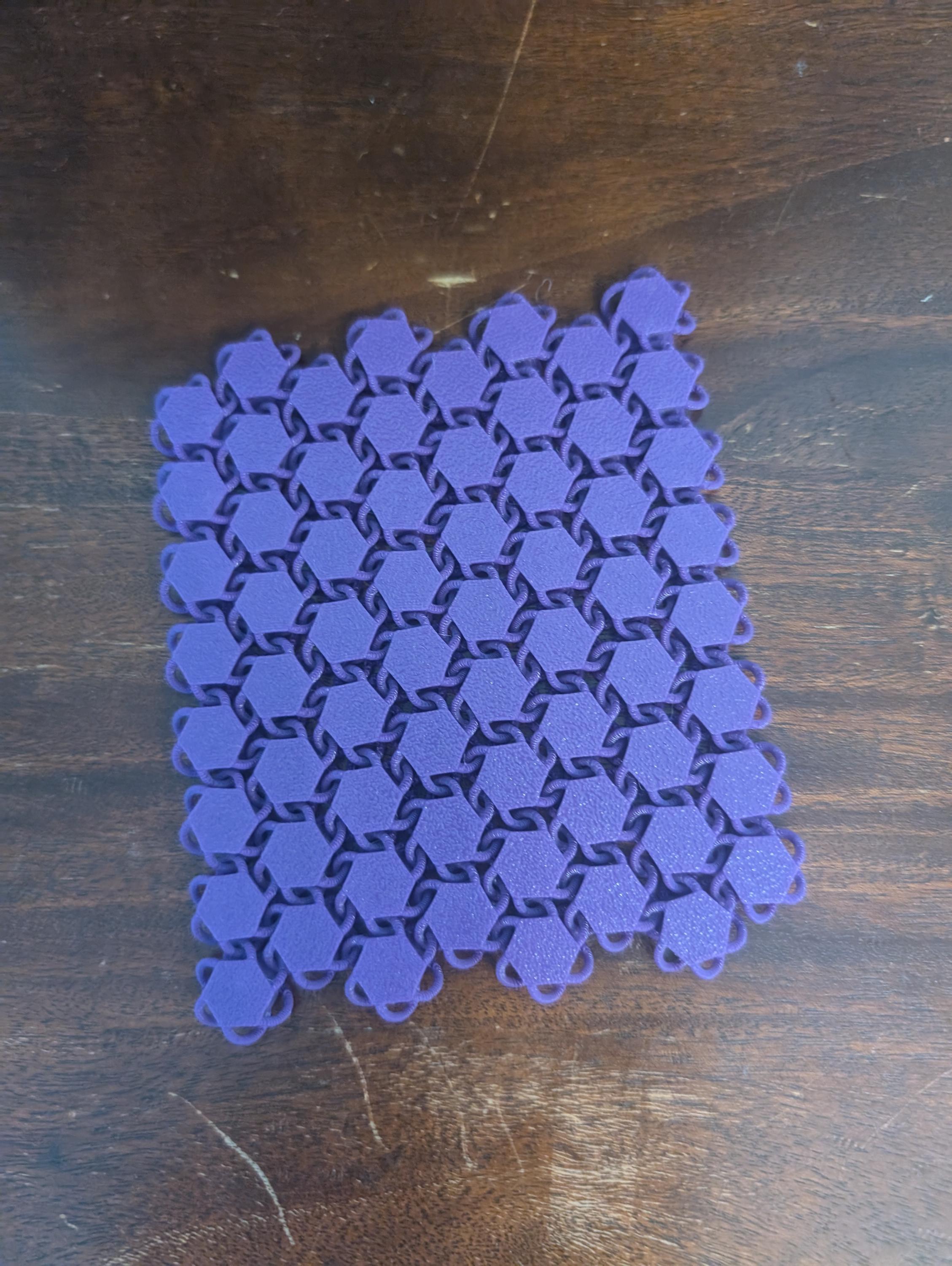 3d Printed NASA Chainmail Armor (4.5