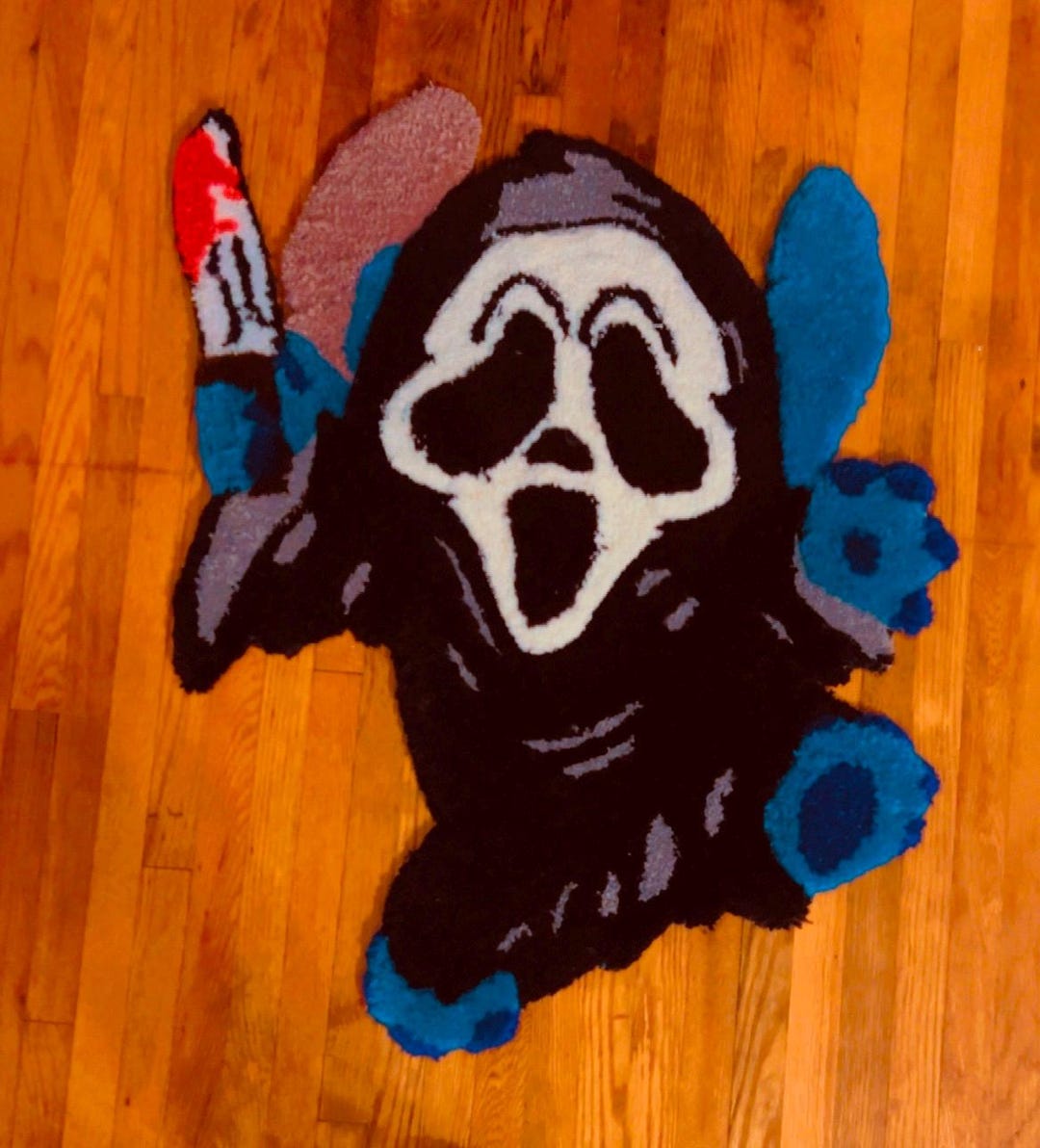 Ghost Face, Lilo and Stitch Rug - Etsy