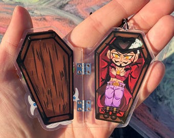 Mihawk Coffin Boat OP -  3" Acrylic Hinged Keychain