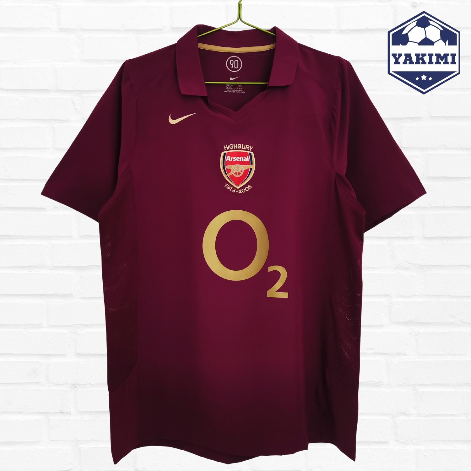 RETRO STYLE Arsenal London 2005 2006 Home Highbury Sz S 2XL Jersey Shirt Soccer Kit Football Tee Maillot Trikot Camiseta Very Rare Y2K Style Etsy