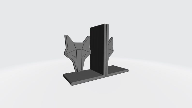 Red Rising Bookends Red Rising Howler Sigil Bookend- 3D Printed Reading Decor - Etsy