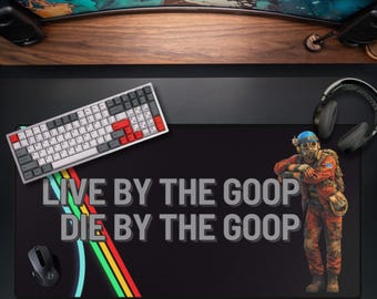 ARC Raiders Bungulator Desk Mat - The Burnt Peanut - Large Mouse Pad (31.5" x 15.5") - Gamer Gift - Video Game Lover - Goopas Gonna Goop