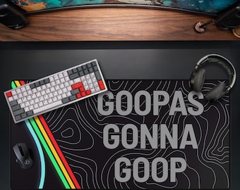ARC Raiders Goop Desk Mat - The Burnt Peanut - Large Mouse Pad (31.5" x 15.5") - Gamer Gift - Video Game Lover - Goopas Gonna Goop