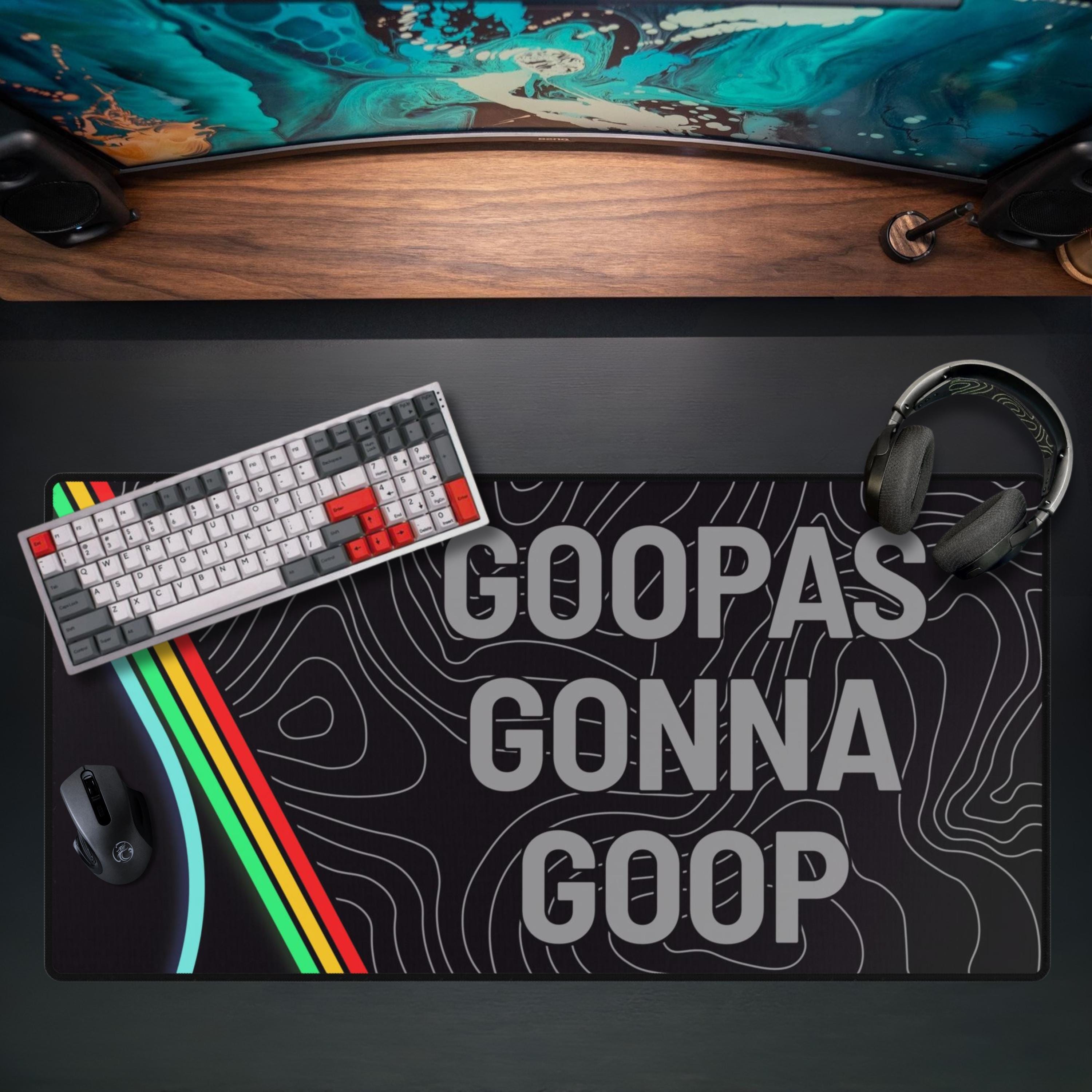 ARC Raiders Goop Desk Mat - the Burnt Peanut - Large Mouse Pad