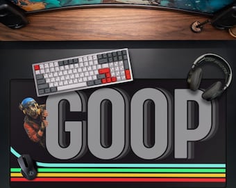 ARC Raiders Bungulator Desk Mat - The Burnt Peanut - Large Mouse Pad (31.5" x 15.5") - Gamer Gift - Video Game Lover - Goopas Gonna Goop