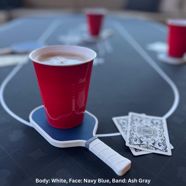 FilamentFrog Pickleball Paddle Coasters - Thumbnail 4