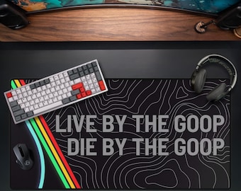 ARC Raiders Goop Desk Mat - The Burnt Peanut - Large Mouse Pad (31.5" x 15.5") - Gamer Gift - Video Game Lover - Goopas Gonna Goop