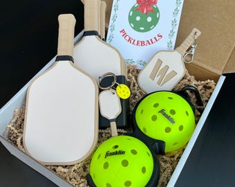 Pickleball Christmas Gift Box - Pickleball Present - Pickleball Accessories - Housewarming Gifts - Pickleball Tournament Prize or Trophy