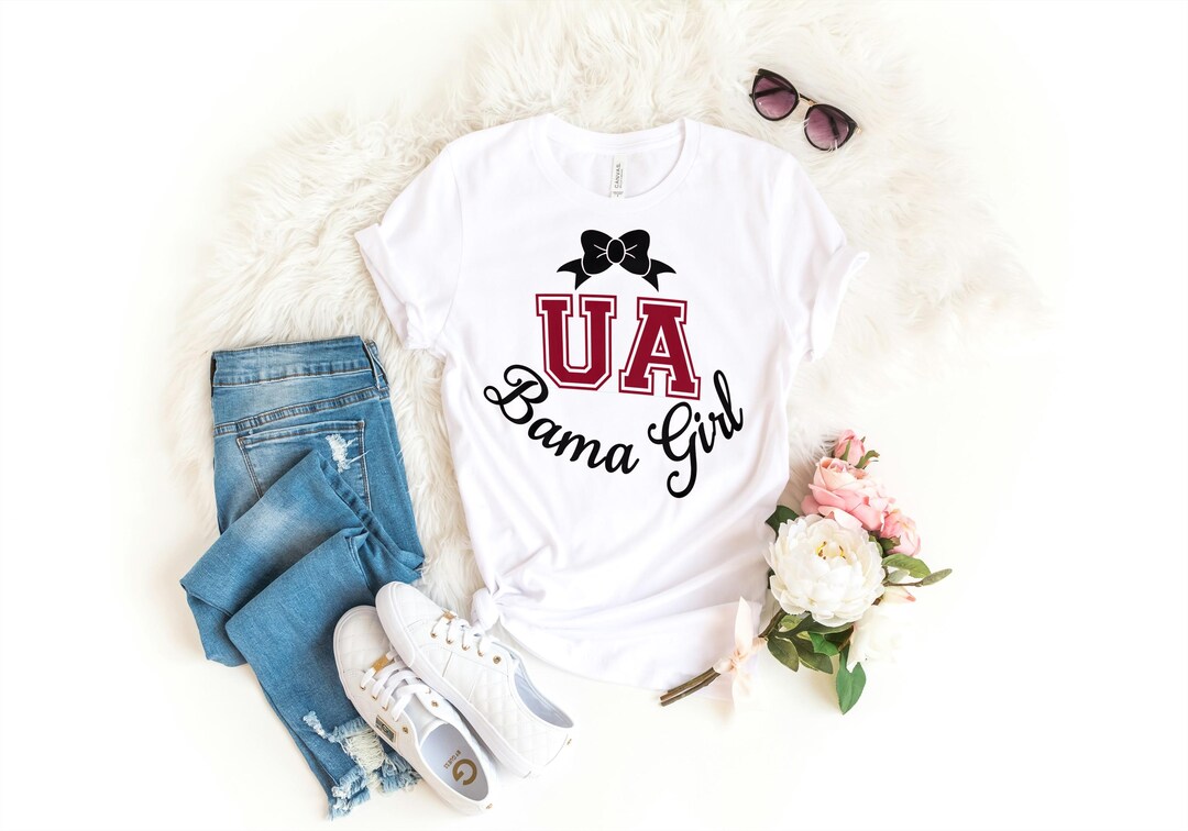 UA BAMA Girl .SVG Digital File -- Instant Download - Bonus File ...