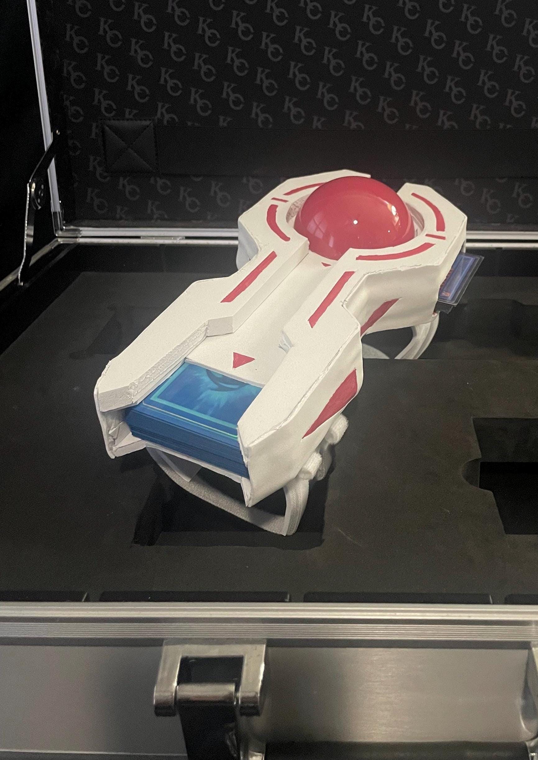 Hand Made: Yu-gi-oh! DSOD Duel Disk (WHITE) - Etsy