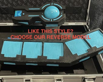 Hand Made: Yu-gi-oh! DSOD Duel Disk DELUXE (BLACK) - Etsy