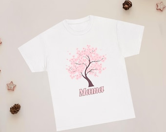 Cherry Blossom Shirt, Pink Cherry Blossom, Sakura Shirt,  Mothers Day Gift, Aesthetic Mom Tee, Floral T-Shirt, Flower Graphic Tshirt, Unisex