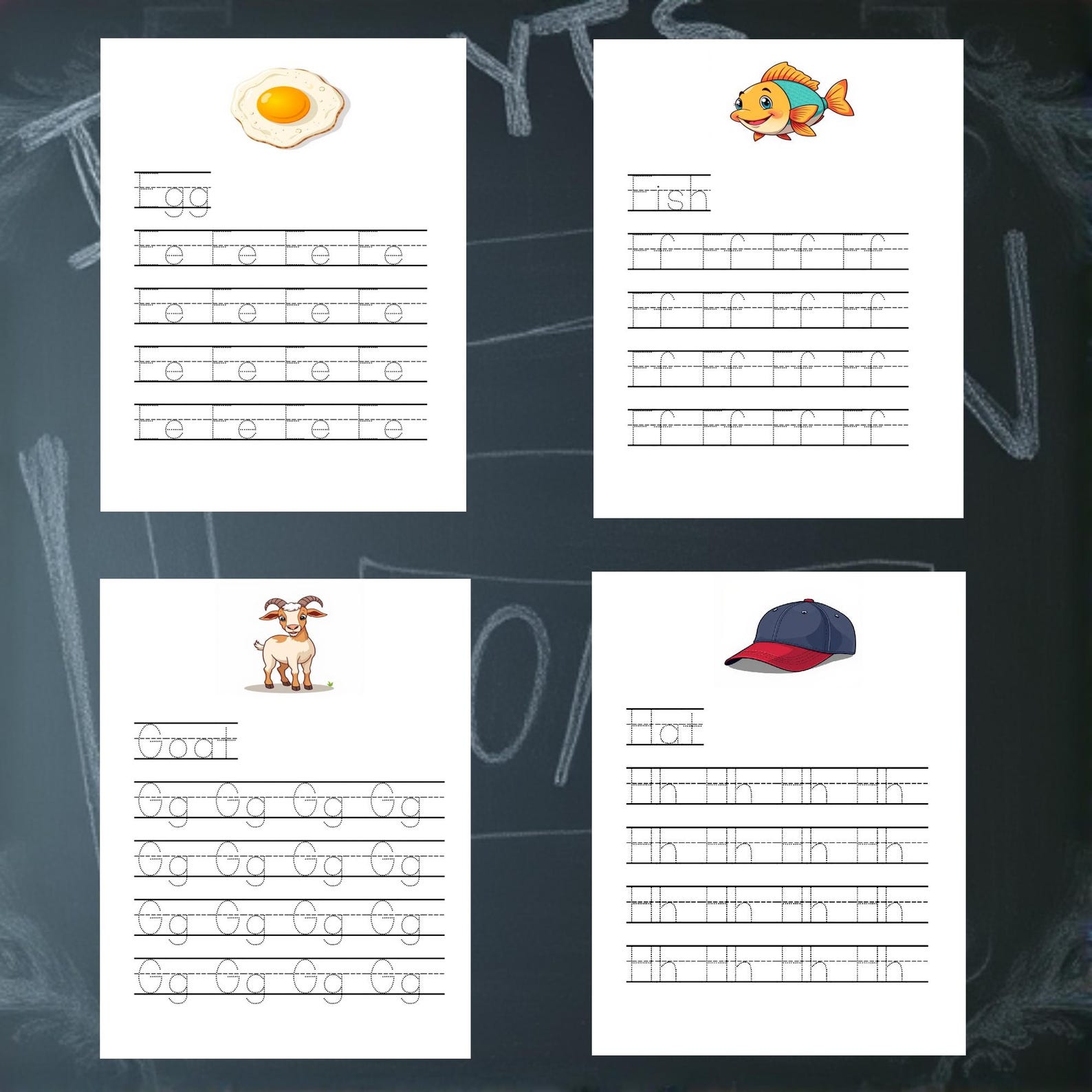 Alphabet Tracing Worksheet, Pre K, Kindergarten, Trace the Letters ...