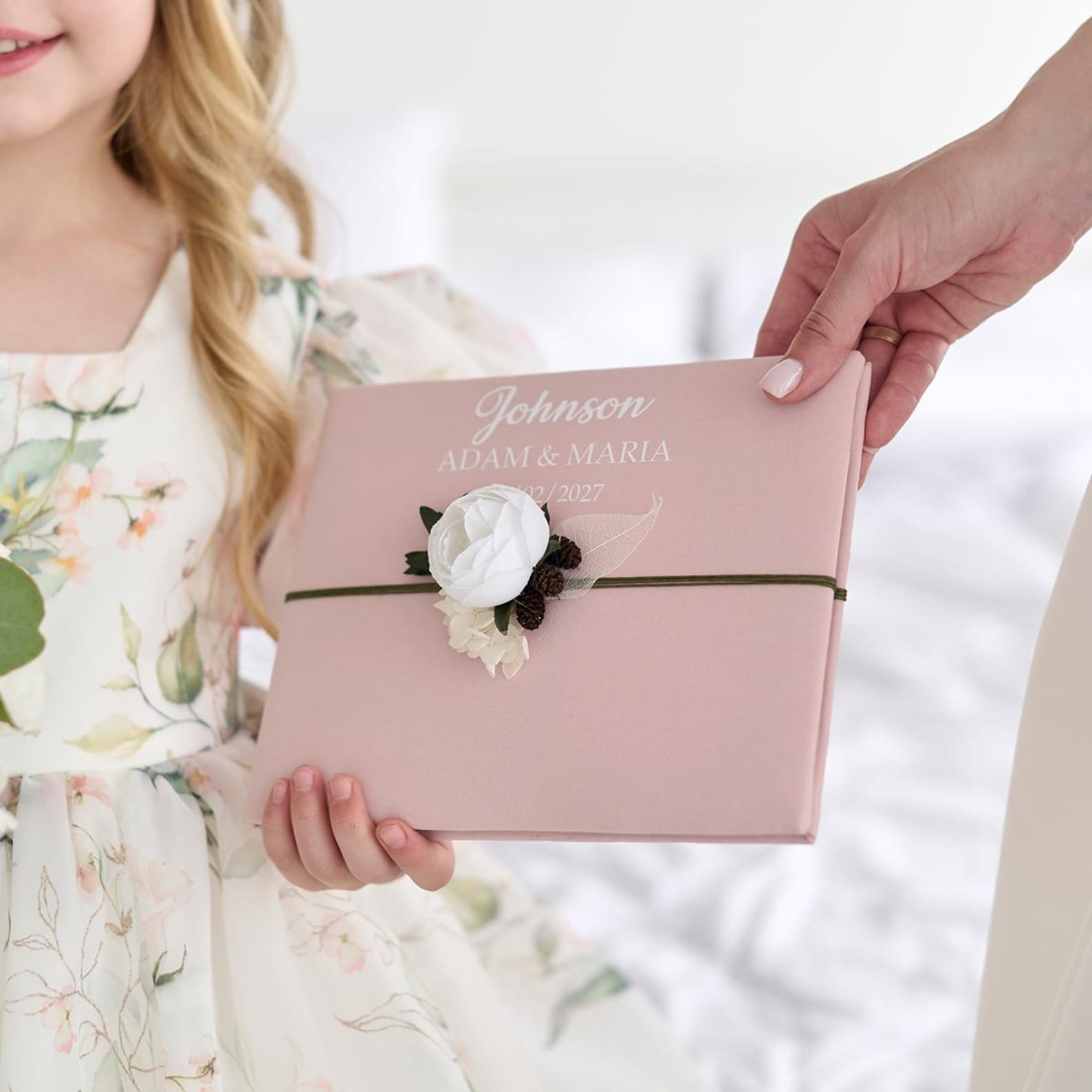 Wedding Card Box Peony Blush Pink Wedding, Wedding Box Blush Pink ...