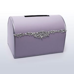 Boîte à cartes de mariage Dream Lilas violet mariage, Boîte à cartes mariage violet, Boîte personnalisée, Boîte à cartes pour mariage Lilas