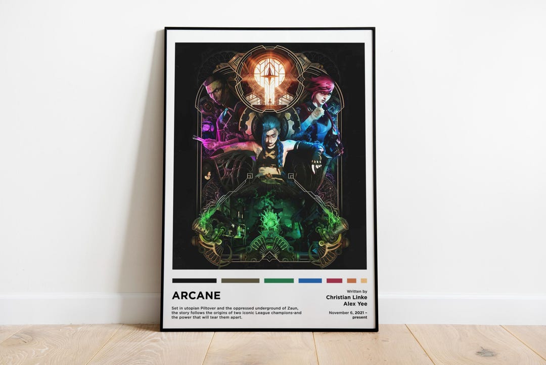 Riot Arcane Poster: League of Legends Art Print - Etsy Canada