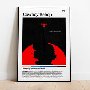 Cowboy Bebop Movie Poster, Cowboy Bebop Poster, Cowboy Bebop Print