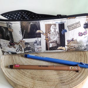 Trousse à crayons, trousse à brosse à dents multi-usages, trousse étanche multifonctionnelle, trousse enfant Harry Potter, Rock