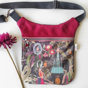 Bandolera riñonera regulable, regalo hecho a mano, accesorios de moda, complementos de moda originales, bolsos de cadera, diseño único