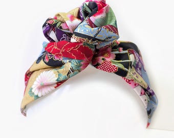 Fascia per capelli a turbante regolabile, fascia tubolare flessibile, foulard, fascia per capelli regolabile di grandi dimensioni, fascia modulare, turbante con filo metallico