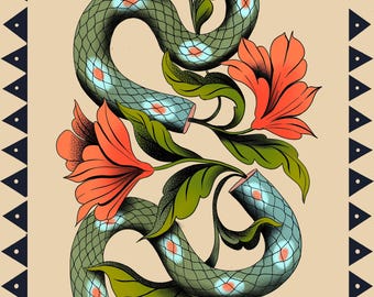 Floral Snake