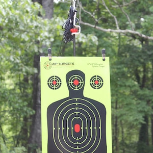 Zip Targets, Zip Range Kit safe mobile shooting range for target practice