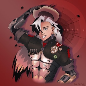 Honkai Star Rail Print- Boothill