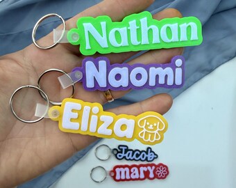 Custom 3D Printed Name Keychain | Personalized Keychain