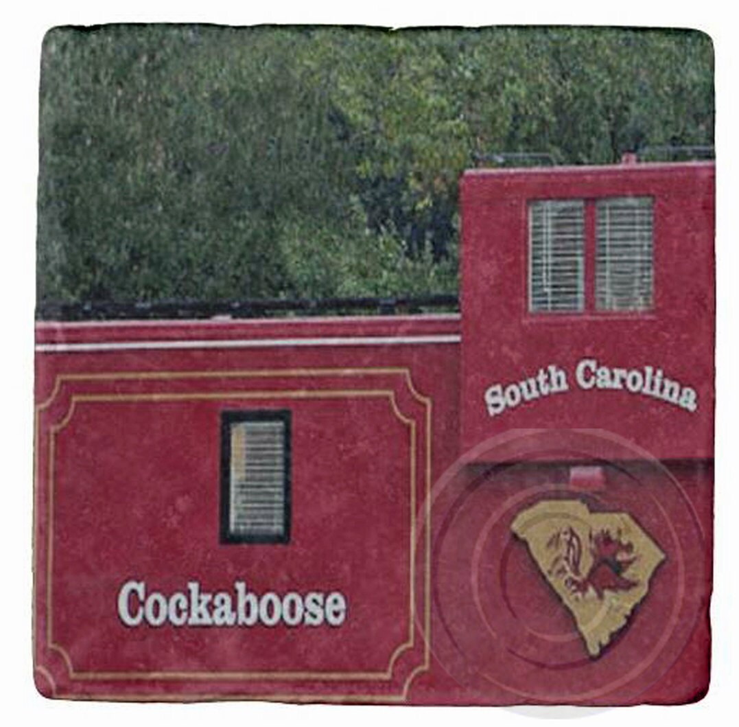 South Carolina Gamecocks Cockaboose Landmark Marble Stone Etsy
