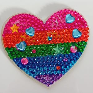 Herz Kühlschrankmagnet Handgemachtes Herz Accessoire Romantisches Küchendekor Süßer Liebesmagnet Valentinstag Geschenk Süßes Zuhause Akzent Geschenk für Sie