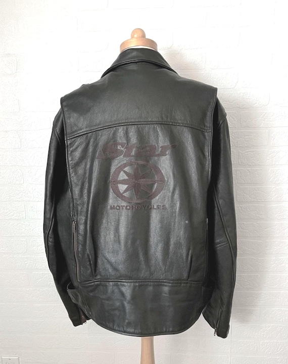 YAMAHA STAR Motorcycle Jacket, Vstar Royalstar Vintage Perfecto