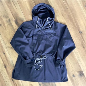 World Famous vintage blue cotton fishing anorak coat