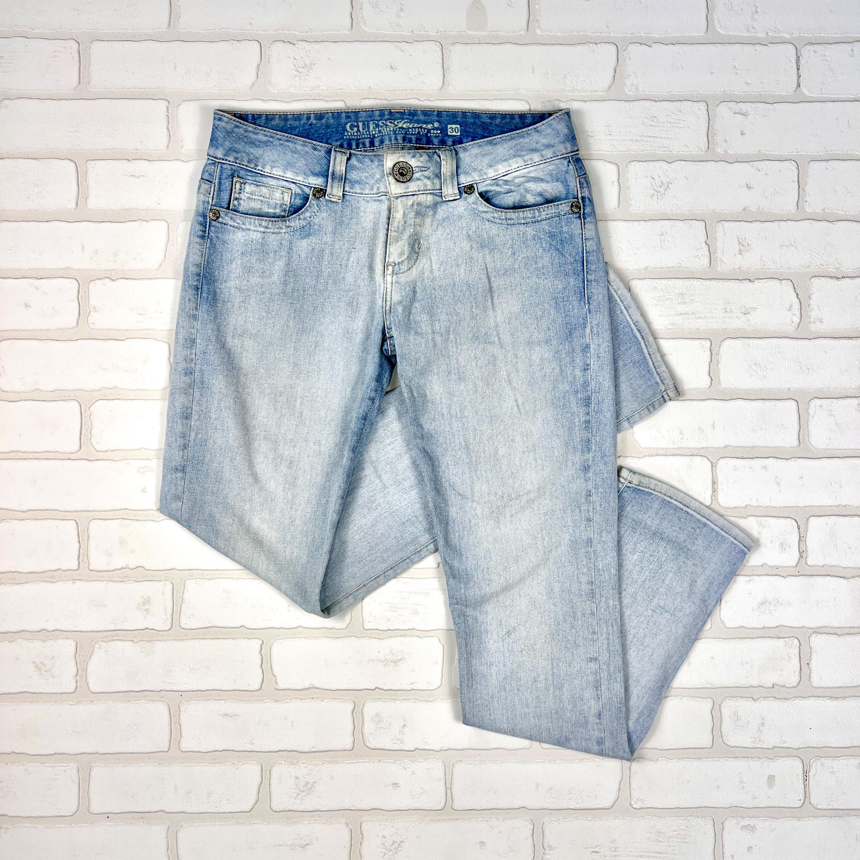 Guess Low Rise Jeans - Etsy UK