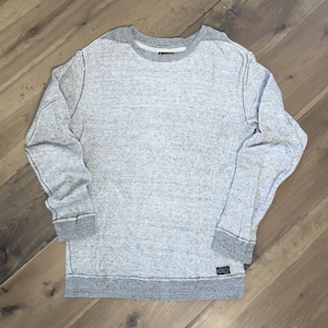 Pull en coton gaufré DIESEL Y2K vintage gris taille Small