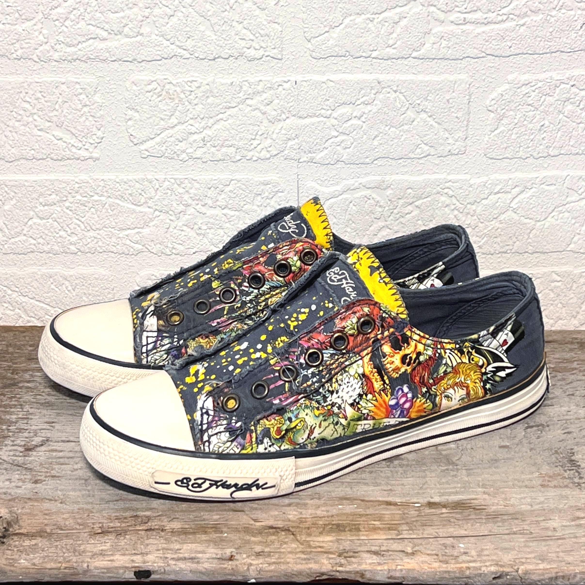 Vintage Ed Hardy Shoes - Etsy