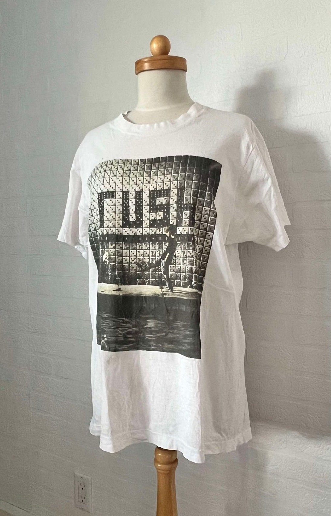 RUSH 90s VINTAGE Tシャツ ROLL THE BONES Vtg 90s Rush “Roll The Bones” Shirt Black Cotton Unisex Size