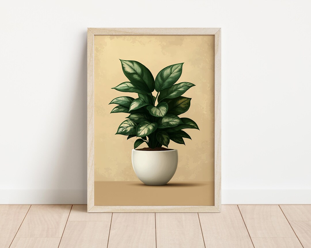Potted Plant Wall Decor photo