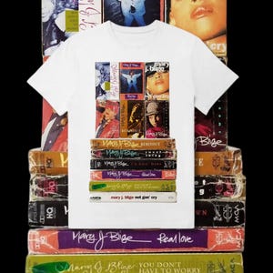 Mary J Blige Kassette T-Shirt Vorlage