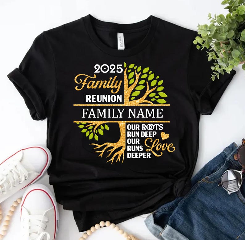 Camiseta personalizada para reunión familiar, árbol genealógico personalizado imagen 4