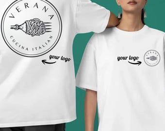 Custom Logo T-Shirt, Personalized Business Apparel