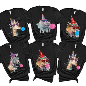 Zoo Birthday Party Shirt, Animals Birthday Shirt, Safari Animals Birthday Party Shirt, Zoo Birthday, Wild birthday Shirt, Party Animal Shirt