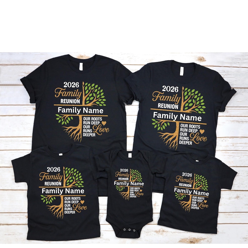 Camiseta personalizada para reunión familiar, árbol genealógico personalizado imagen 2