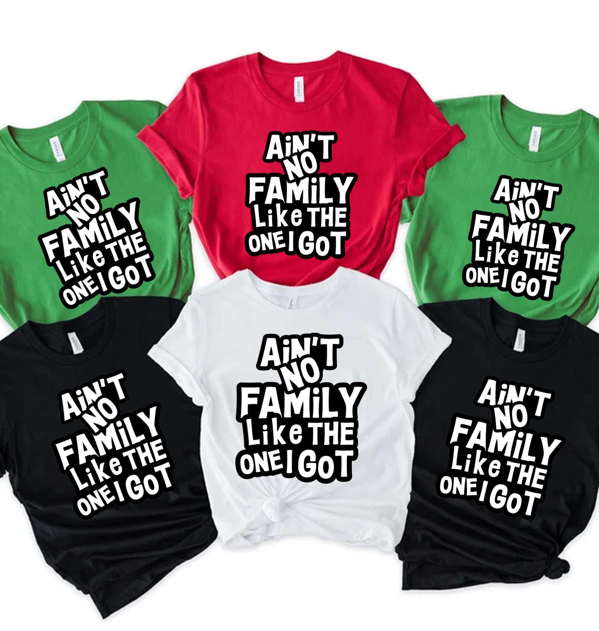 Ain't No Family Like the One I Got T-shirt, Matching Family