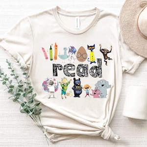 Chemise de livres pour enfants I Still Read, Chemise de professeur du primaire, Chemise de professeur de livres pour enfants Abc, Cadeaux drôles pour professeur